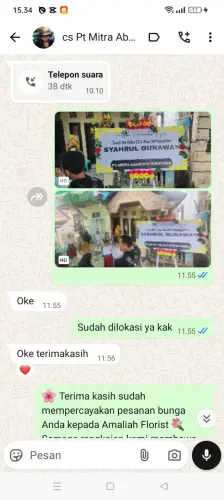 Testimonial Papan Bunga jayamandiri